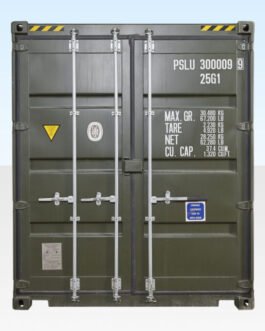 Contenedor de  20 pies cubicos – Un solo Viaje
