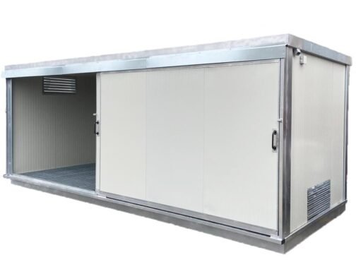 Contenedor prefabricado con cubeta colectora - Aislado - 300 X 240 - H 240 - immagine 2