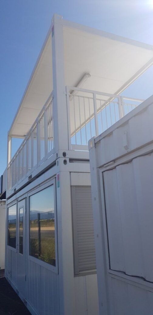 BATIMODULE 20′ terraza cubierta-BOX - immagine 7
