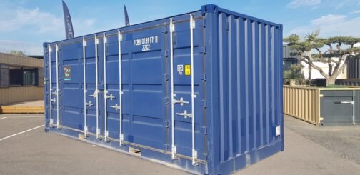 Contenedor BOX montado 20′ Open-Side - immagine 3