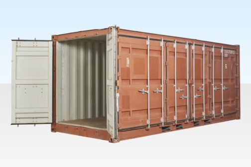 Contenedor abierto/completo usado de 20 pies de acceso lateral - immagine 3