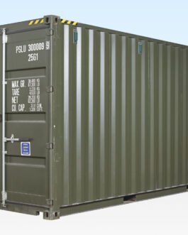 Contenedor de  20 pies cubicos – Un solo Viaje