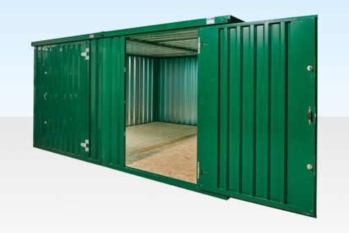 Juego de Contenedores de Conexión Lateral Plana 3m X 4,2m (Recubierto de Polvo) - immagine 4
