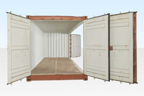 Contenedor abierto/completo usado de 20 pies de acceso lateral - immagine 5