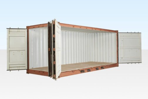 Contenedor abierto/completo usado de 20 pies de acceso lateral - immagine 8