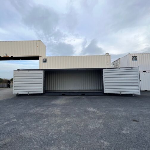 Container marittimo 40′ HC OPEN SIDE 1° viaggio - immagine 2