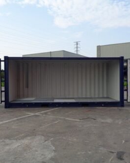 Contenedor medioambiental ISO de 20 pies con apertura lateral, (utilizado en una dirección)