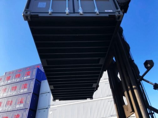 Nuevo contenedor One Way de 20 pies utilizado en RAL7005. - immagine 12