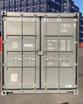 Nuevo contenedor One Way de 20 pies utilizado en RAL7005.