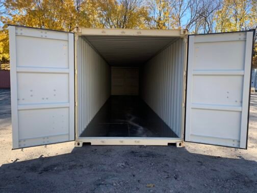 Nuovo contenedor de envío/stoccaggio de 40' doppia porta - estanco al viento y al agua - BEIGE - 40' x 8' x 8,5' de altura. - Image 23