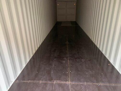 Nuevo contenedor de envío/almacenamiento de 40 pies Standar doble puerta - estanco al viento y al agua - BEIGE 40′ x 8′ x 8.5′ alto - immagine 12