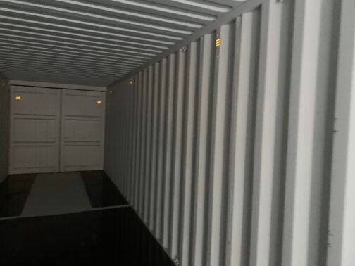 Nuevo contenedor de envío/almacenamiento de 40 pies Standar doble puerta - estanco al viento y al agua - BEIGE 40′ x 8′ x 8.5′ alto - immagine 9