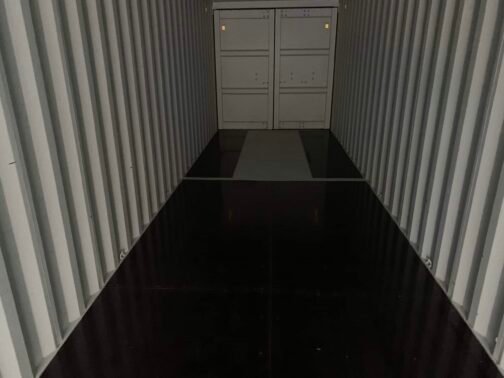Nuevo contenedor de envío/almacenamiento de 40 pies Standar doble puerta - estanco al viento y al agua - BEIGE 40′ x 8′ x 8.5′ alto - immagine 7
