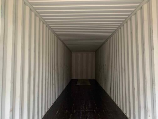 Nuevo contenedor de envío y almacenamiento estándar de 40′ - estanco al viento y al agua - AZUL 40′ x 8′ x 8,5′ de alto - - immagine 19