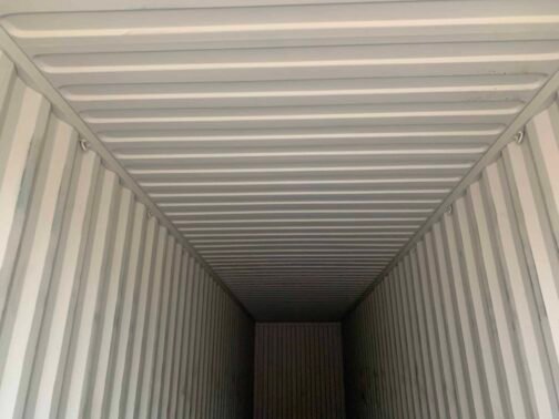 Nuevo contenedor de envío y almacenamiento estándar de 40′ - estanco al viento y al agua - AZUL 40′ x 8′ x 8,5′ de alto - - immagine 27