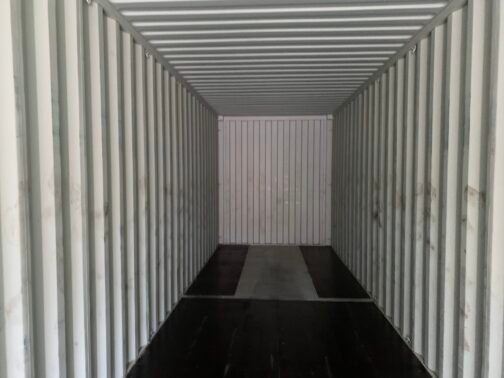 Nuevo contenedor de envío y almacenamiento estándar de 40′ - estanco al viento y al agua - AZUL 40′ x 8′ x 8,5′ de alto - - immagine 29