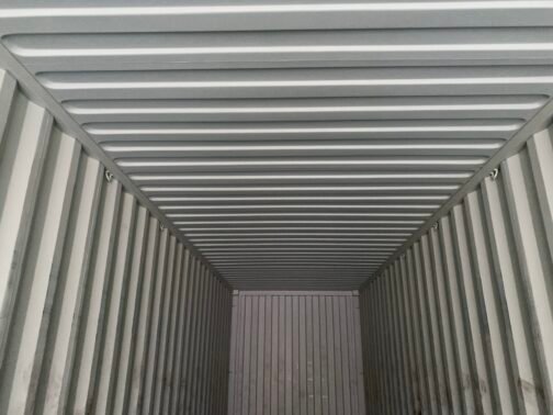 Nuevo contenedor de envío y almacenamiento estándar de 40′ - estanco al viento y al agua - AZUL 40′ x 8′ x 8,5′ de alto - - immagine 23