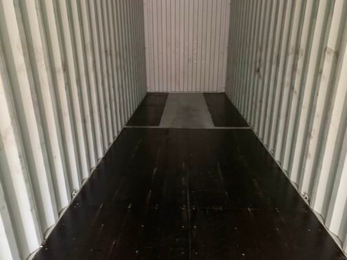 Nuevo contenedor de envío y almacenamiento estándar de 40′ - estanco al viento y al agua - AZUL 40′ x 8′ x 8,5′ de alto - - immagine 22