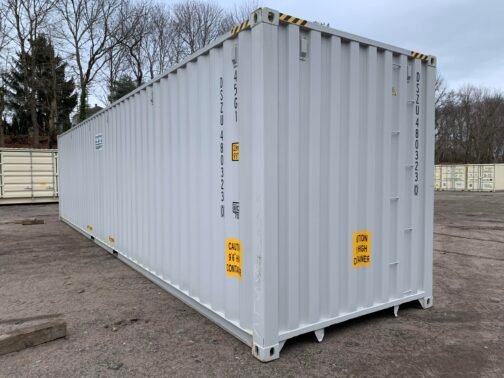 Nuevo contenedor estándar de transporte y almacenamiento de 40 pies - estanco al viento y al agua - 40′ gris - immagine 23