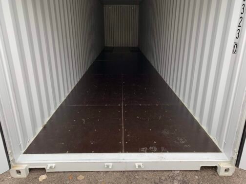 Nuevo contenedor estándar de transporte y almacenamiento de 40 pies - estanco al viento y al agua - 40′ gris - immagine 14