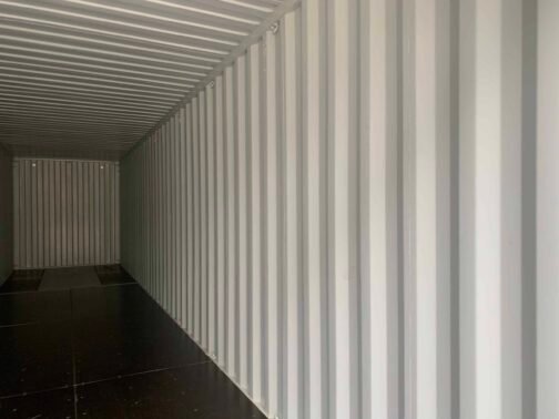 Nuevo contenedor estándar de transporte y almacenamiento de 40 pies - estanco al viento y al agua - 40′ gris - immagine 11