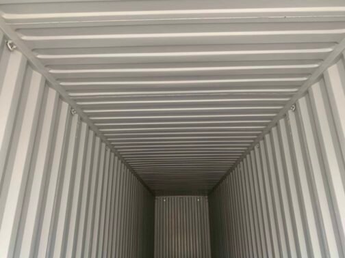 Nuevo contenedor estándar de transporte y almacenamiento de 40 pies - estanco al viento y al agua - 40′ gris - immagine 10