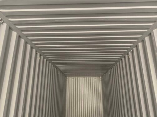 Nuevo contenedor estándar de transporte y almacenamiento de 40 pies - estanco al viento y al agua - 40′ gris - immagine 5