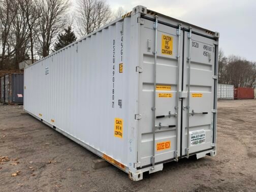 Nuevo contenedor de envío/almacenamiento de 40 pies Standar doble puerta - estanco al viento y al agua - GRIS 40′ x 8′ x 8,5′ de altura - immagine 26