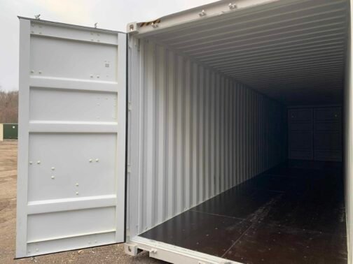 Nuevo contenedor de envío/almacenamiento de 40 pies Standar doble puerta - estanco al viento y al agua - GRIS 40′ x 8′ x 8,5′ de altura - immagine 19