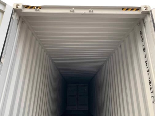 Nuevo contenedor de envío/almacenamiento de 40 pies Standar doble puerta - estanco al viento y al agua - GRIS 40′ x 8′ x 8,5′ de altura - immagine 17