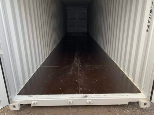 Nuevo contenedor de envío/almacenamiento de 40 pies Standar doble puerta - estanco al viento y al agua - GRIS 40′ x 8′ x 8,5′ de altura - immagine 16