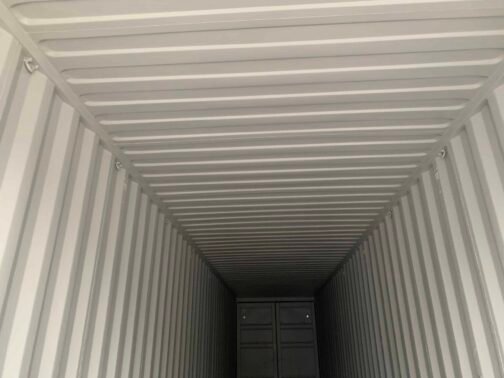 Nuevo contenedor de envío/almacenamiento de 40 pies Standar doble puerta - estanco al viento y al agua - GRIS 40′ x 8′ x 8,5′ de altura - immagine 12