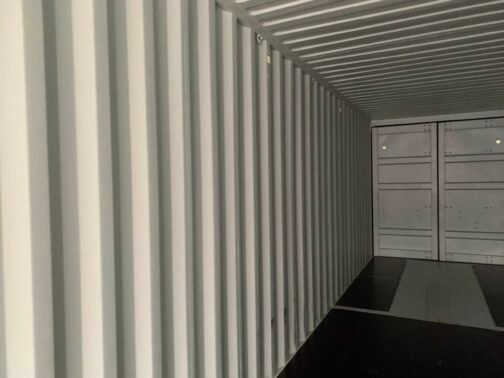 Nuevo contenedor de envío/almacenamiento de 40 pies Standar doble puerta - estanco al viento y al agua - GRIS 40′ x 8′ x 8,5′ de altura - immagine 9