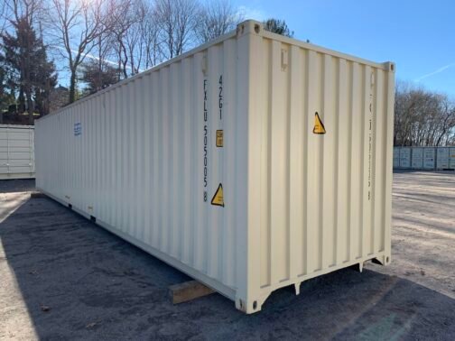 Nuevo contenedor de envío y almacenamiento estándar de 40′ - estanco al viento y al agua - BEIGE 40′ x 8′ x 8,5′ alto - - immagine 23