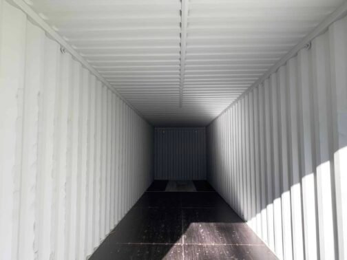 Nuevo contenedor de envío y almacenamiento estándar de 40′ - estanco al viento y al agua - BEIGE 40′ x 8′ x 8,5′ alto - - immagine 13