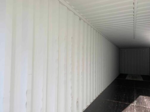 Nuevo contenedor de envío y almacenamiento estándar de 40′ - estanco al viento y al agua - BEIGE 40′ x 8′ x 8,5′ alto - - immagine 12