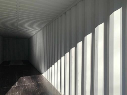 Nuevo contenedor de envío y almacenamiento estándar de 40′ - estanco al viento y al agua - BEIGE 40′ x 8′ x 8,5′ alto - - immagine 11