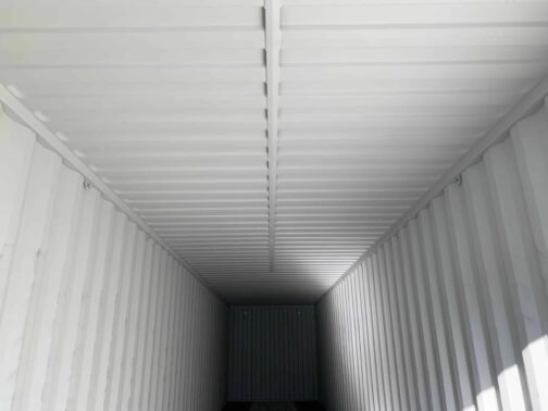 Nuevo contenedor de envío y almacenamiento estándar de 40′ - estanco al viento y al agua - BEIGE 40′ x 8′ x 8,5′ alto - - immagine 10