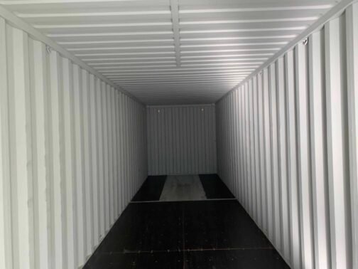 Nuevo contenedor de envío y almacenamiento estándar de 40′ - estanco al viento y al agua - BEIGE 40′ x 8′ x 8,5′ alto - - immagine 8