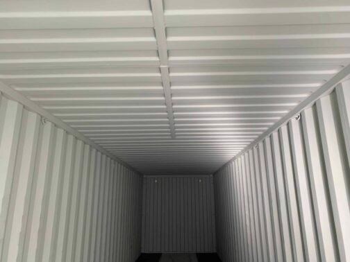 Nuevo contenedor de envío y almacenamiento estándar de 40′ - estanco al viento y al agua - BEIGE 40′ x 8′ x 8,5′ alto - - immagine 5