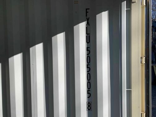 Nuevo contenedor de envío y almacenamiento estándar de 40′ - estanco al viento y al agua - BEIGE 40′ x 8′ x 8,5′ alto - - immagine 3