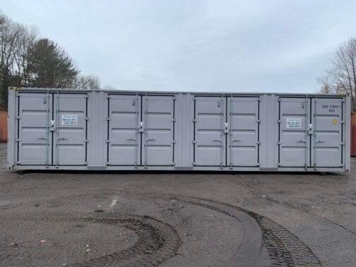Nuovo container standard da 40 piedi per la spedizione e lo stoccaggio  - grigio - immagine 30