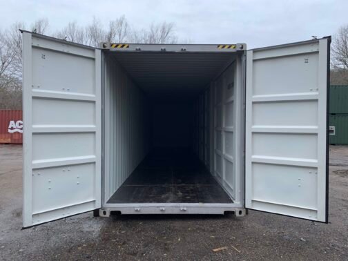 Nuovo container standard da 40 piedi per la spedizione e lo stoccaggio  - grigio - immagine 24