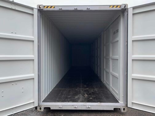 Nuovo container standard da 40 piedi per la spedizione e lo stoccaggio  - grigio - immagine 23