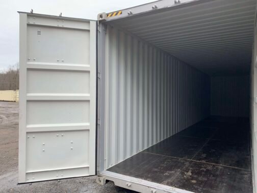 Nuovo container standard da 40 piedi per la spedizione e lo stoccaggio  - grigio - immagine 22