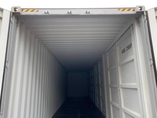 Nuovo container standard da 40 piedi per la spedizione e lo stoccaggio  - grigio - immagine 20