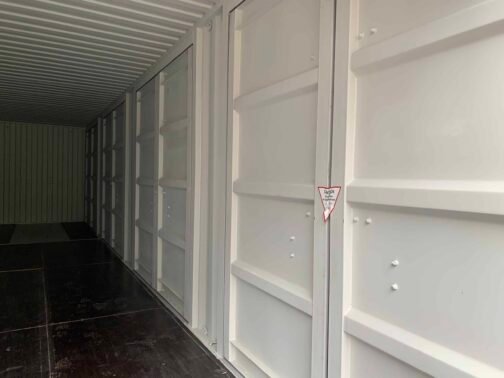 Nuovo container standard da 40 piedi per la spedizione e lo stoccaggio  - grigio - immagine 16