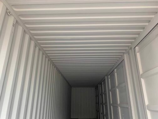 Nuovo container standard da 40 piedi per la spedizione e lo stoccaggio  - grigio - immagine 15