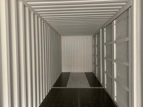Nuovo container standard da 40 piedi per la spedizione e lo stoccaggio  - grigio - immagine 13