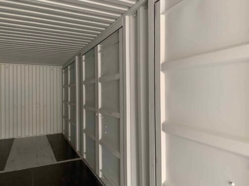 Nuovo container standard da 40 piedi per la spedizione e lo stoccaggio  - grigio - immagine 11